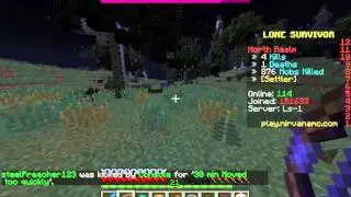 SimpleColours Reach Hacks - NirvanaMC Lone Survivor