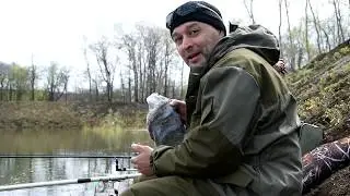 Плотва, уклейка на поплавок ранней весной.
