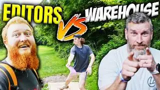 Can Our Editors Beat The Warehouse?! | Disc Golf Doubles Battle