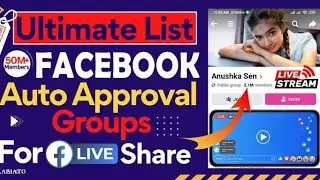 Facebook Auto Approval Groups | Find Auto Approval Groups for Facebook | Facebook Groups
