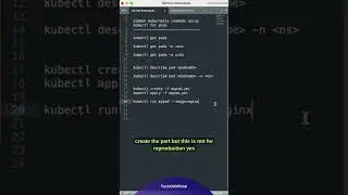 Kubernetes Tutorial: Most Commands Used in k8s for Pods 