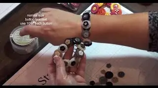 Stamping Jill - Button bracelet