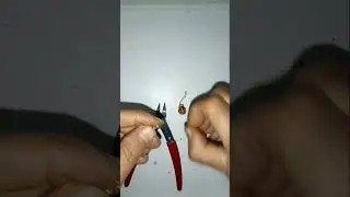 silk thread earring like subscribe