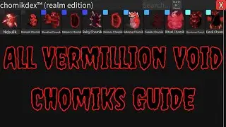 How to Get EVERY Chomik in Vermillion Void - Find the Chomiks
