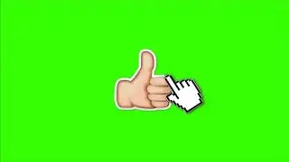 Like/Subscribe/Post notifications green screen (NO COPYRIGHT)