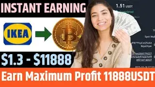 (Airdrop) Earn maximum profit 11888USDT in 59 seconds #Trust Wallet Free Application #Blockchain