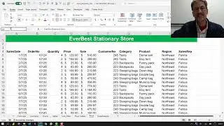 Excel For Beginners: Free Excel Course: Lesson 09 How To Move to the Beginning or End of the Data