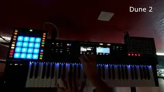 Sound progression with Hybrid Keys, Massive X, Dune 2 & Diva