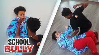 MY LITTLE BROTHER'S SCHOOL BULLY SHOWED UP TO OUR HOUSE AND THIS HAPPENED...