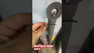State water heater repair #code3  #repair #fix #plumber #savemoney #diy #waterheater #help #easyfix