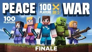 100 Players Simulate Minecraft's Deadliest Survival Games FINALE! #minecraft