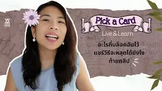 Live & Learn ฉันติดอะไรที่ทำให้ยังไม่ได้ในสิ่งที่ต้องการ Pick a Card / #รักบอส