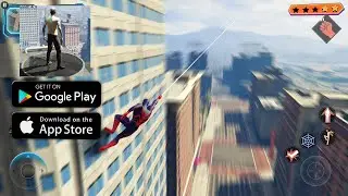 Gangster Crime: Rope Hero City : Gameplay Walkthrough | IOS, Android