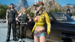 Playing Final Fantasy XV in 2024 gameplay Cindy is best Waifu?