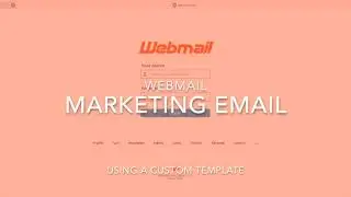 cPanel WebMail - Sending email from a saved template