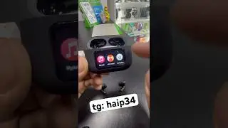 AirPods Pro 2 с дисплеем в черном цвете