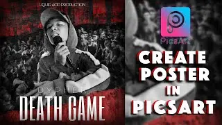 Music Poster | Poster Design in PicsArt | PicsArt Tutorial | Hindi PicsArt  Tutorial