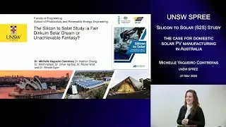 UNSW SPREE 202405-21 Michelle Vaqueiro Contreras - Domestic solar PV manufacturing in Australia