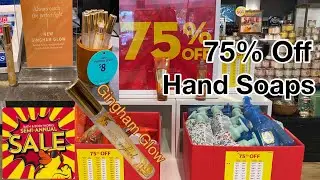 *SAS DAY 10* BATH & BODY WORKS SEMI ANNUAL STORE WALK THRU