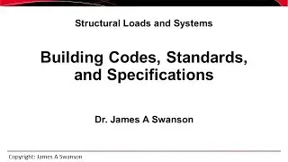 STR04 L01b - Building Codes, Standards, and Specifications