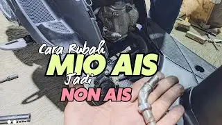 Cara Rubah Mio Ais Jadi Non Ais #yamaha #mio