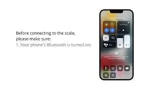 How to Connect iOS Devices for eufy Smart Scale P2 Series