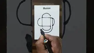 Illusion drawing #illusionart #illusiondrawing #viral #shorts