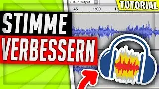 Audacity Stimme verbessern Tutorial| Audacity Rauschen entfernen|Audacity schneiden Tutorial German