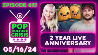 2 Years of PCC LIVE! Taco Bell Party! 'Apes' Cast Hates Humanity, Romeo & Juliet Dunked On | Ep. 613