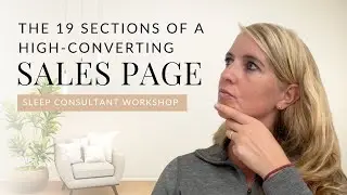 You Need These Sections on Your Sleep Consultant Sales Page