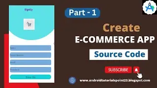 ECommerce App || Page Setup || Part - 1 || Source Code