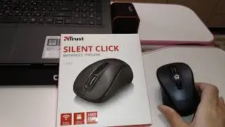 Распаковка беспроводной мыши Trust SILENT CLICK из Rozetka