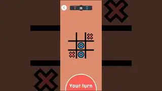 Ahh Childhood game😩 Tic Tac Toe
