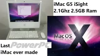 Is this the last PowerPC Mac ever made? - 2005 iSight iMac G5