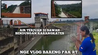 Pintu Air Bendungan Karangkates Di Buka    - Air Terjun Di Karangkates