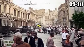 Kehidupan di Rusia Tahun 1948 | Video Langka Berwarna