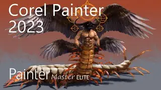 Corel Painter 2023 | Creature Design | (Davey Baker)