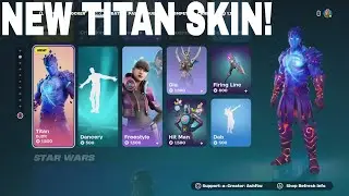 Fortnite Item Shop! New Titan Skin & Pandora's Box Backbling!