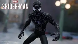 Spider-Man PC - Spider-Verse Raimi Black Suit MOD Free Roam Gameplay!