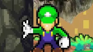 SMB Heroes of the Stars Scene: Luigi vs Bowser Jr