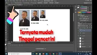 gampang banget! membuat pas photo 4 x 6, 3 x 4 dan 2 x 3 dengan Photoshop