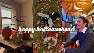 halloweekend vlog: transforming ourselves into my parents!! 👻