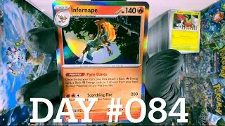 DAY #084 POKÉMON CHALLENGE OPENING X2 BOOSTER PACKS EVERY SINGLE DAY OF 2025: SHROUDED FABLE