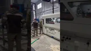 Подача в четырехсторонний станок 