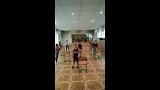 Танцуем хип хоп в школе на уроке хореографии с нашим классом