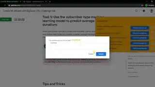 Create ML Models with BigQuery ML: Challenge Lab | Qwiklabs