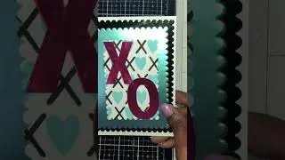 Xoxo card #valentine