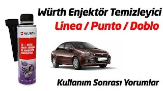 Würth dizel enjektör temizleyici kullanım sonrası