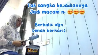 Siap Jugak‼️ Deco Shiplap dan Cat Colour Blue, Penat tapi Happy ‼️