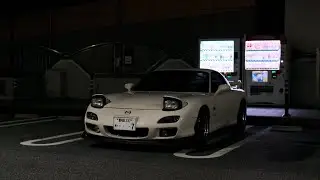 Mazda RX7 in Tokyo | 4K